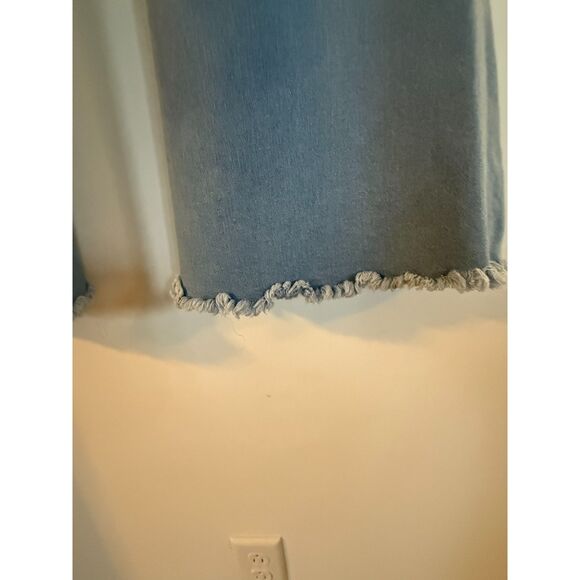 Daisy 1X Bell bottom stretch distressed jeans --Let the Hippie out! - Picture 4 of 4